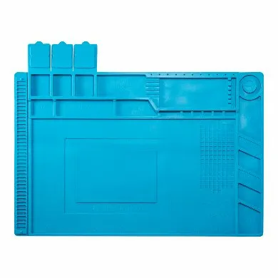 [6005996] Brobotix Tapete Organizador Antiestático de Silicón, 300 x 450mm, Azul, ACCRBT8340 SKU: 6005996