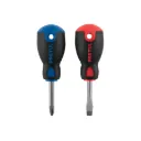 Dúo de desarmadores 1/4 x 1-1/2 mango Comfort Grip, Pretul Pretul JDT-2BP SKU: 20217