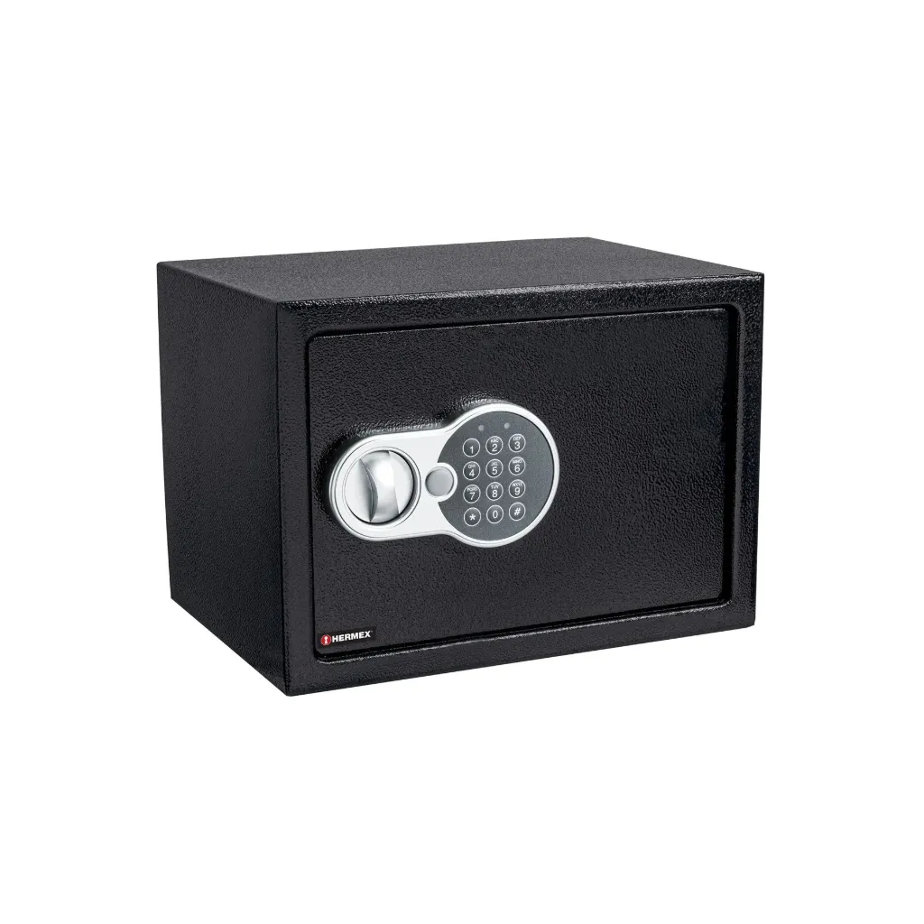 Caja de seguridad electrónica, mediana, HERMEX Hermex CASE-35 SKU: 43081