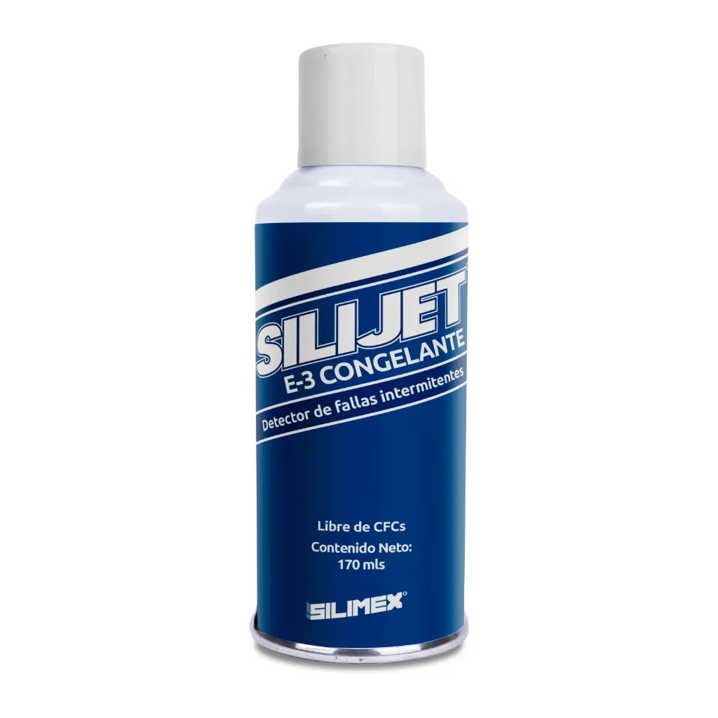 Silimex SiliJet E3 Congelante Detector de Fallas Intermitentes en Circuitos Electrónicos y Eléctricos, CN-2872 SKU: SILI JET E-3 170ML