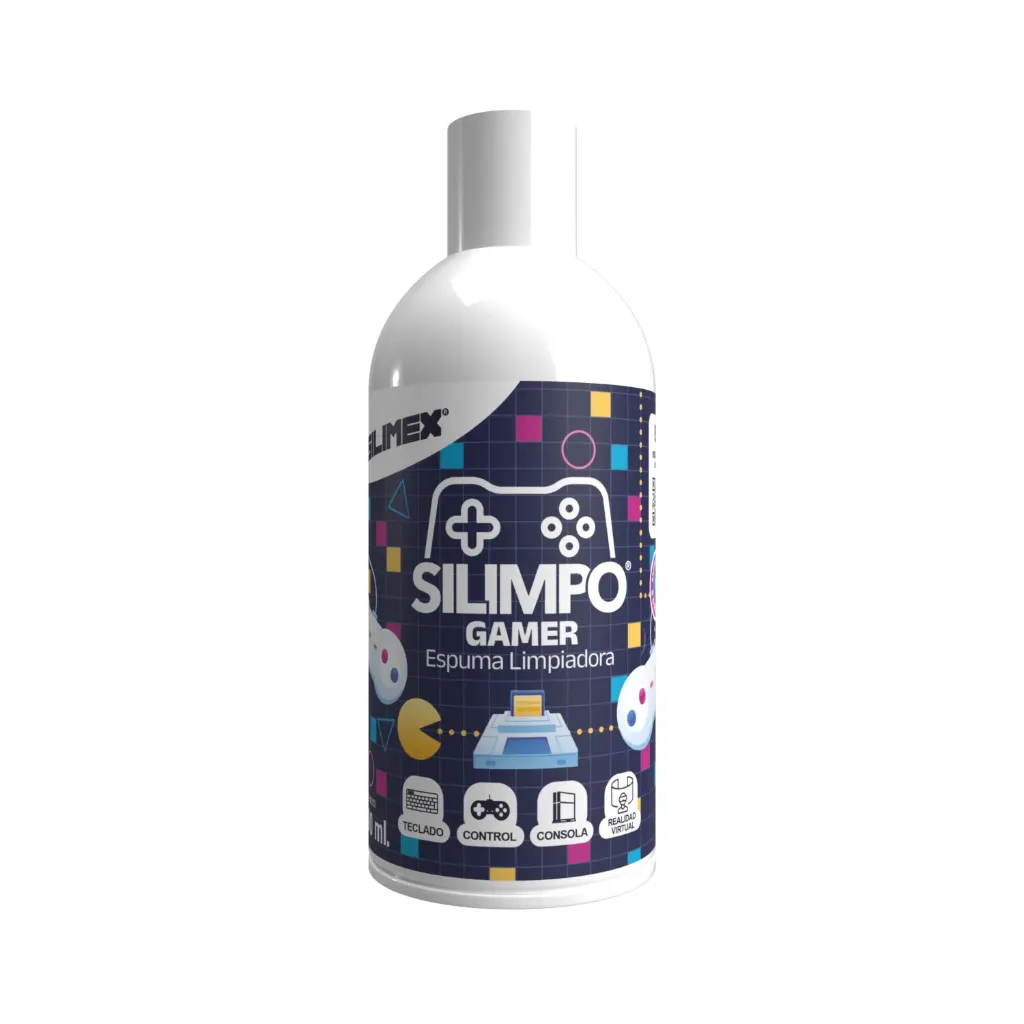 Espuma Limpiadora Silimex SILIMPO GAMER - 300ml, CN-4978, Silimex SKU: SILIMPOGAMER
