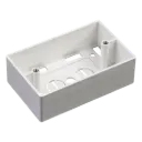 Caja de Pared Universal, Color blanco, Para montaje con Placas de Pared LinkedPRO SKU: LP-FP-33