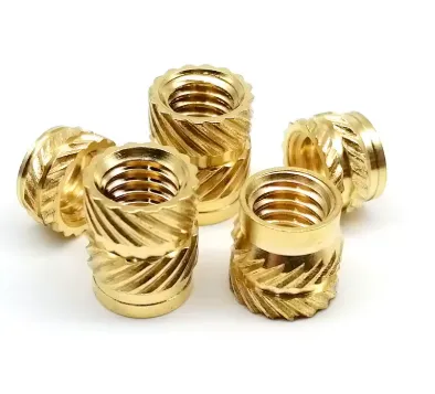 1 Pieza M2 (OD 3.5mm) Largo 2.0mm Moldeo por inyección de calor de fusión en caliente Impresión 3D Tuerca de inserción empotrada de cobre y latón Rosca moleteada