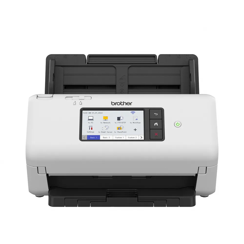 [ADS4700W] Escáner Scanner Brother ADS-4700W Wifi, 600 x 600DPI, Escáner Color, Escaneado Dúplex USB 3.0, 40ppm Negro/Color Alimentador para 80 Hojas SCABRT240, SKU: ADS4700W