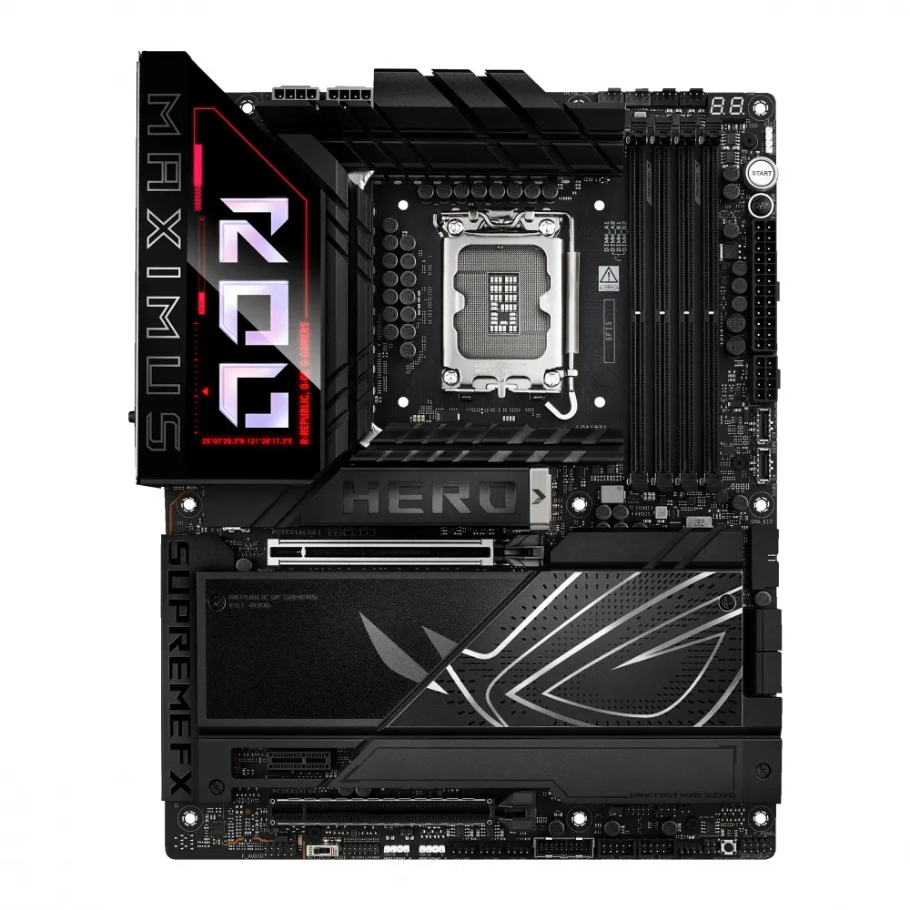 Tarjeta Madre ASUS ROG MAXIMUS Z890 HERO, ATX, LGA 1851, Intel Z890, 192GB DDR5, HDMI/DP para Intel SKU: 90MB1ID0-MVAAY0