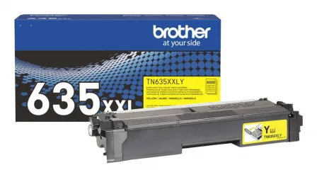 TN635XXLY Amarillo Original Toner Brother TN-635XXLY HL-L8430CDWT, HL-L8570CDW, MFC-L8930CDW, MFC-L8970CDW, MFC-EX575 6,500 Pag. SKU: TN635XXLY