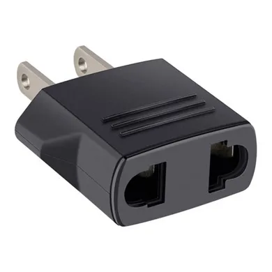Brobotix Adaptador de Enchufe Europeo a Americano, Entrada 250V, 10A, Negro SKU: 6000915