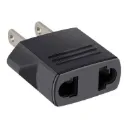 Brobotix Adaptador de Enchufe Europeo a Americano, Entrada 250V, 10A, Negro SKU: 6000915