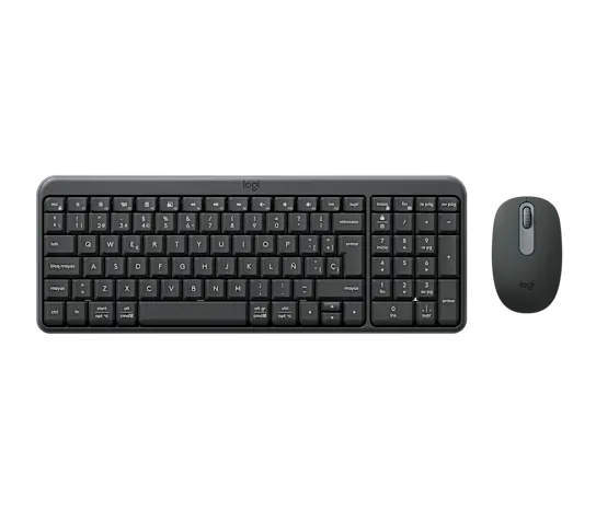 [920-013513] Kit de Teclado y Mouse Logitech MK250 Compact, Inalámbrico, Bluetooth, Gris, Español SKU: 920-013513