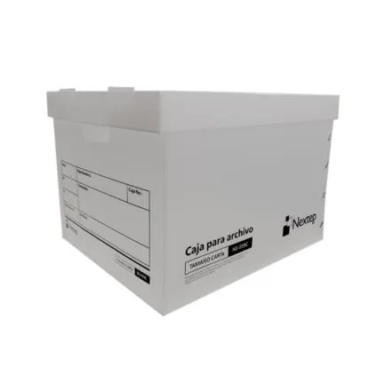 Caja Archivo Nextep Caja Plastica Economica Carta SKU: NE-059C