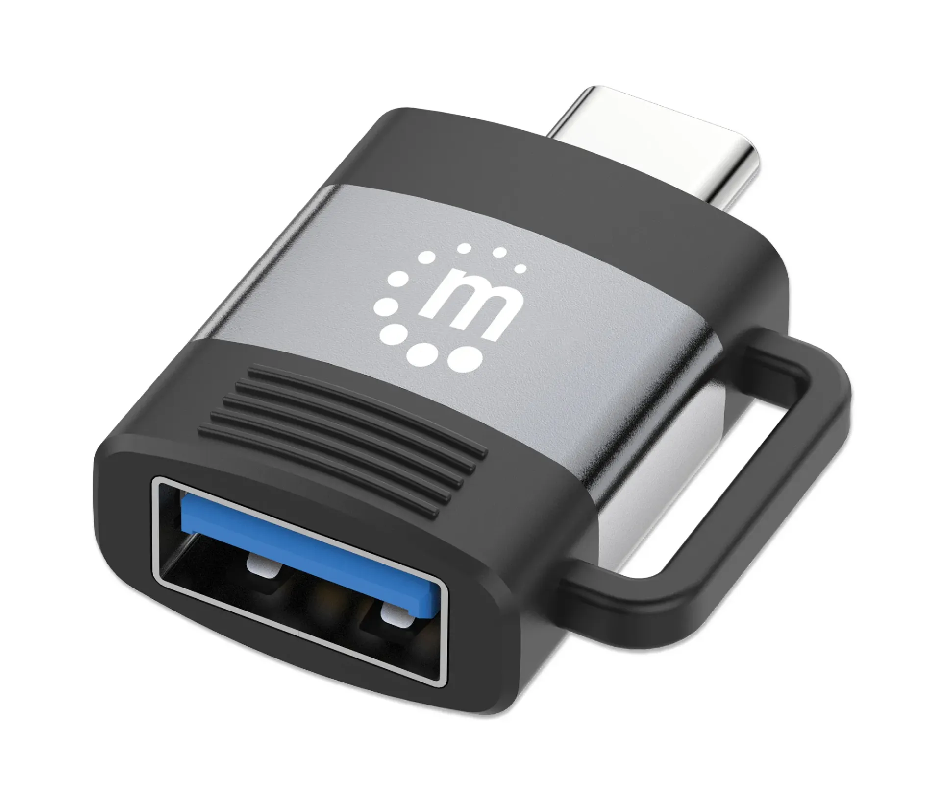 Manhattan Adaptador USB-A Hembra - USB-C Macho, OTG AC-10835 SKU: 356312
