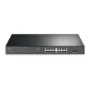 Switch TP-Link Gigabit Ethernet JetStream, 16 Puertos PoE+ 10/100/1000Mbps, 36Gbit/s, 8000 Entradas - Administrable SKU: TL-SG1218MPE