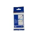 Cinta Brother HSE-231 Negro sobre Blanco, 1.17cm x 1.5m SKU: HSE231