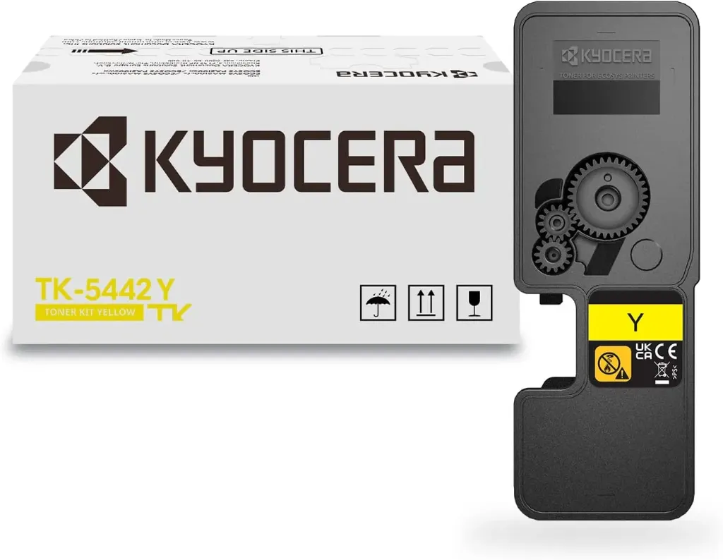 TK-5442Y Original Toner Amarillo, Kyocera TK5442Y  ECOSYS MA2100cwfx, PA2100cwx 2,400 Páginas 1T0C0AAUS0 SKU: TK-5442Y