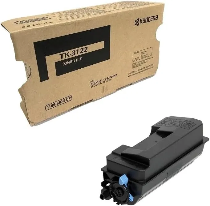 TK-3122 Original Tóner TK3122 Kyocera Ecosys FS-4200dn, M3550idn 1T02L10US0 21,000 Páginas SKU: TK-3122