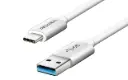 Adata Cable USB TIPO C Macho - USB A Macho, 1 Metro, Blanco Tipo C SKU: ACA3AL-100CM-CSV