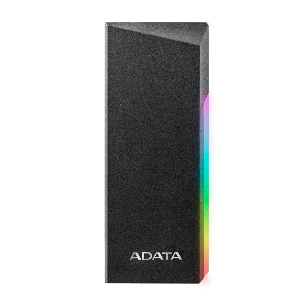 Adata Gabinete de Disco Duro EC700G RGB M.2, SATA, USB 3.2, Negro, ACCDAT1600 SKU: AEC700GU32G2-CGY