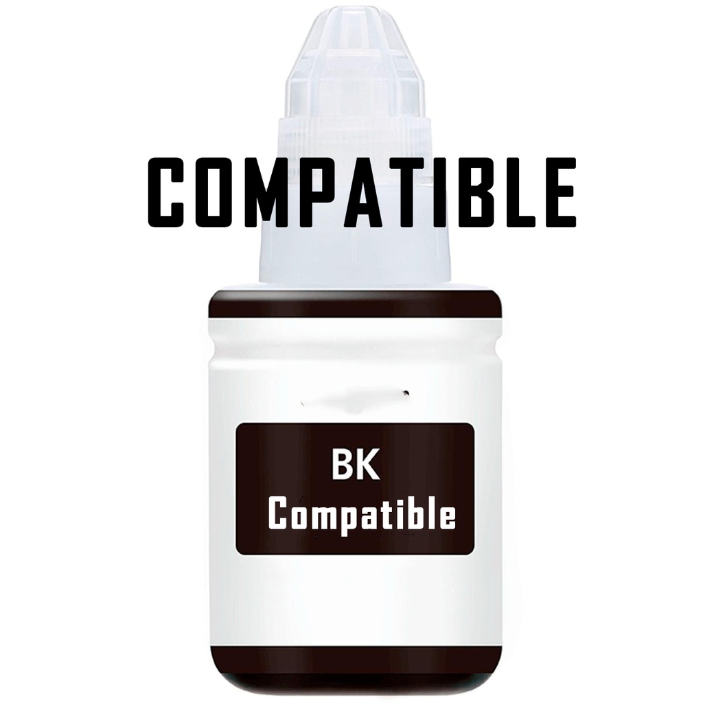 [GI-190BK] Com GI-190 Negro Compatible Bote de Tinta GI190 Canon, G1100, G1110, G2100, G2110, G2111, G3100, G3110, G3111, G4100, G4110, G4111 135ml SKU: GI-190BK