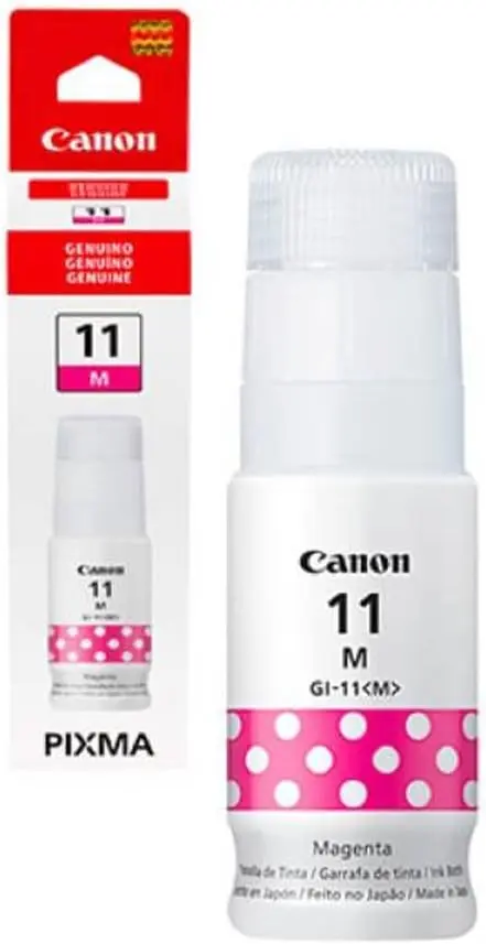GI-11 Magenta Original Bote de Tinta GI11 Canon G1130, G3170, G3170, G4170, G3160, G2160, G2170, G4180 70ml SKU: 4535C001