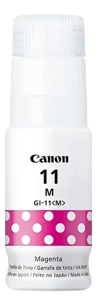 GI-11 Magenta Original Bote de Tinta GI11 Canon G1130, G3170, G3170, G4170, G3160, G2160, G2170 70ml SKU: 4535C001