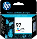 HP 97 Tricolor Original Cartucho de Tinta HP97 HP DeskJet HP Deskjet 460wf Mobile Printer, HP Photosmart 8450, 8150, 2710, 2610, 375 and 325 Printers, HP Officejet 7410, 7310, and 6210 Printers, HP PSC 2350 All-in-One Printers, HP Deskjet 6840, 6540, 6520, and 5740 Printers 14ml 560Pag. SKU: C9363WL