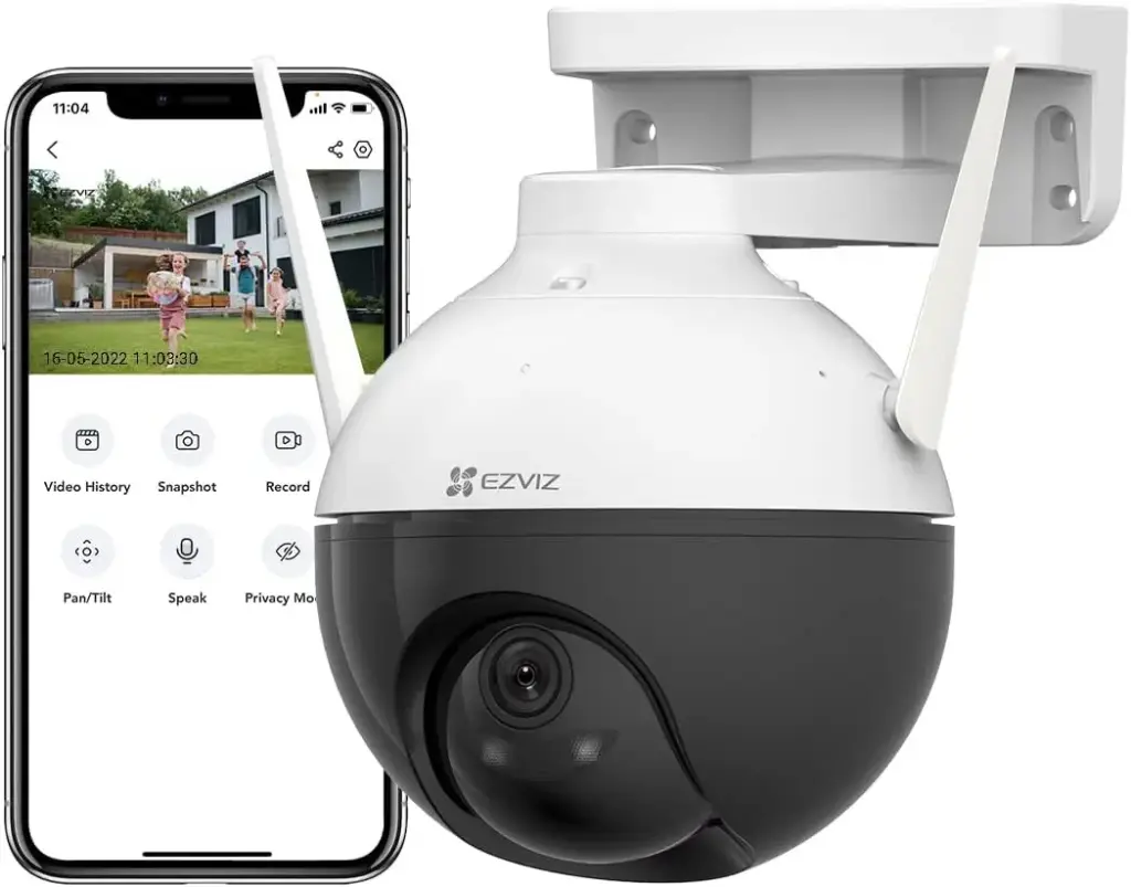 Ezviz Cámara IP IR para Exteriores C8C, Inalámbrico/Alámbrico, 1920 x 1080 Pixeles, Día/Noche SKU: C8C