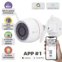 Cámara Bala IP 3 Megapíxel EZVIZ (C3TN 3MP) OUT PRO / Wi-Fi / Audio de Dos Vías / Detección de movimiento / Ranura Para Memoria de hasta 256GB / Uso en Exterior CS-C3TN 3MP SKU: C3TN
