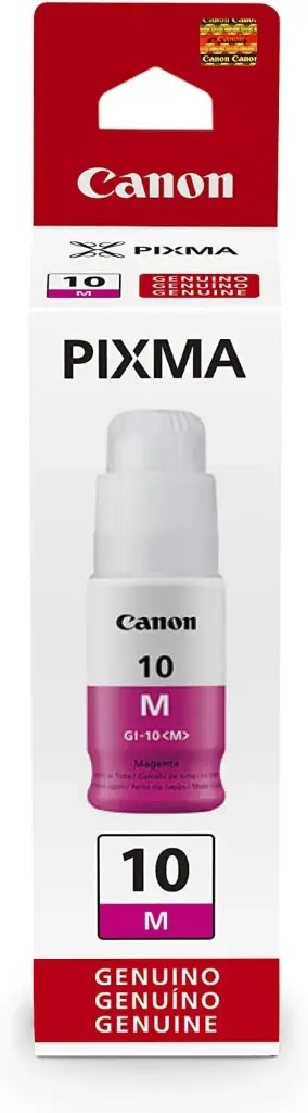 GI-10 Magenta Original Bote de Tinta GI10 Canon Pixma G2010, G5010, G6010, G7010 70ml SKU: 3392C001AB