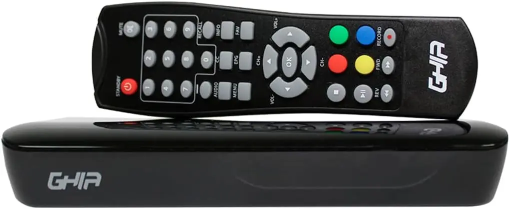 Ghia Sintonizador de TV GAC-002, USB, Negro SKU: GAC-002