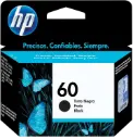 HP60, HP675, HP901 Negro Original Cartucho de Tinta HP60 HP Deskjet D1660/D2530/D2545/D2560/D2660/D2680/D5560/F2430/F2440/F2480/F4210/F4235/F4240/F4280/F4435/F4440/F4480/F4580 ENVY 100/110/111/114/120/121 PHOTOSMART C4635/C4640/C4650/C4680/C4740/C4750/C4780/C4795 4.5ml SKU: CC640WL