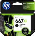 HP 667XL Negro Original Cartucho de Tinta HP667XL HP Deskjet Ink Advantage 1275, 2374, 2375, 2376, 2775, 2776 PLUS 6475, 6476. 300PAG 8.5ml SKU: 3YM81AL