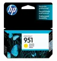 HP 951 Amarillo Original Cartucho de Tinta HP951 HP Officejet Pro 251DW/276DW/8100/8600/8610/8620 8ml SKU: CN052AL