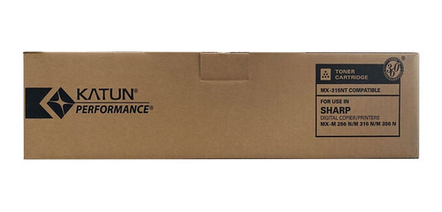 MX-315NT Katun Compatible Tóner MX315 MX M266N M316N M356N 27,500 Páginas SKU: 48960