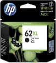 HP 62XL Negro Original Cartucho de Tinta HP62XL HP Officejet Pro 200, 258 HP ENVY 5640 e-All-in-One Printer  600Pag. 12ml. SKU: C2P05AL