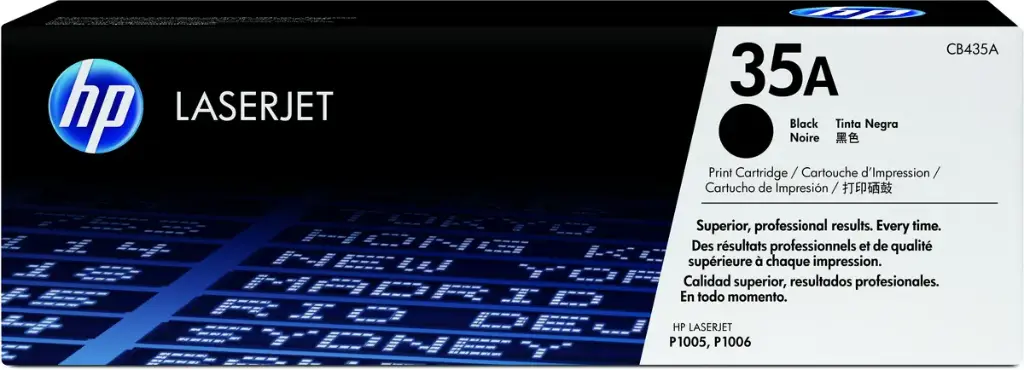 CB435A Original Toner 35A HP LaserJet Pro P1005, P1006 1.5K SKU: CB435A