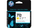 HP 712 Amarillo Original Cartucho de Tinta HP712 HP DesignJet T210, T230, T250, T630, T650 29ml SKU: 3ED69A