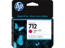 HP 712 Magenta Original Cartucho de Tinta HP712 HP DesignJet T210, T230, T250, T630, T650 29ml SKU: 3ED68A