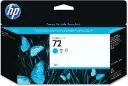 HP 72 Cian Original Cartucho de Tinta HP72 DesignJet de la serie T610, T620, T770, T1100, T1200, T1200 HD, T2300 eMFP, T790, T1300 130ml SKU: C9371A