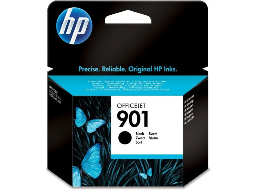 HP 901 Negro Original Cartucho de Tinta HP901 HP Officejet J4500 All-in-One series, HP Officejet 4500 All-in-One series, HP Officejet J4680 All-in-One 200Pag. 4ml SKU: CC653AL