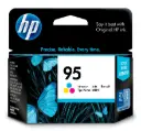 HP 95 Tricolor Original Cartucho de Tinta HP95 Impresoras HP Photosmart 8450, 8150, 2710, 2610, 375 y 325, impresoras HP Officejet 7410, 7310 y 6210, impresoras Todo en Uno HP PSC 2350, impresoras HP Deskjet 6840, 6540, 6520 y 5740 330Pag. 7ml SKU: C8766WL