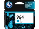 HP 964 Cian Original Cartucho de Tinta HP964 HP Officejet Pro  9010, 9020 11.5ml SKU: 3JA50AL