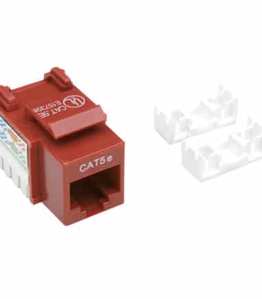 [210478] Intellinet Jack Categoría 5e, RJ-45, Rojo SKU: 210478