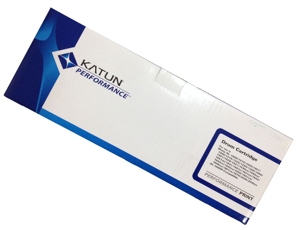 KATUN Performance Unidad de Drum AL-100DR, AL1000DR XD100 Sharp AL1000, AL1010, AL1041, AL1200, AL1215, AL1220, AL1250, AL1251, AL1340, AL1451, AL1530CS, AL1551, AL1540CS, AL1631, AL1641CS, AL1642CS, AL1645CS, AL1651CS, Sharp AL2020, AL2021, AL2030, AL2031, AL2040, AL2041, AL2050, AL2051, AL2061  18,000 Páginas SKU: 33771