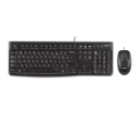 Kit de Teclado y Mouse Logitech MK120, Alámbrico, USB, Negro (Español) KITLOG380 SKU: 920-004428
