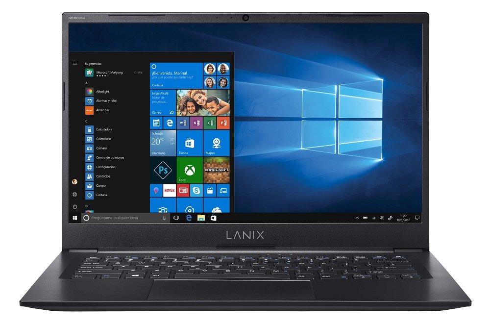 Laptop Lanix Neuron G6 10400 14" Full HD, Intel Core i5-10210U 1.60GHz, Ram 8GB, SSD 512GB, Windows 10 Home, Español, Negro SKU: G610400