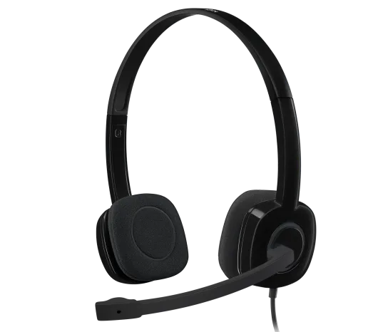Logitech Audifonos con Microfono H151 Alambrico, 3.5mm, Negro SKU: 981-000587