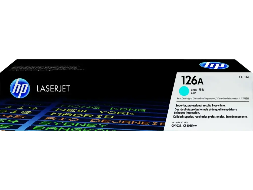 CE311A Cian Original Toner 126A HP LaserJet Pro CP1025, CP1025NW, M175nw 1,000 Páginas SKU: CE311A