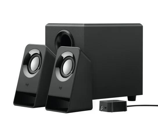 Logitech Bocinas Multimedia con Subwoofer Z213, Alambrico, 2.1, 7W RMS, Negro SKU: 980-001224