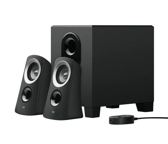 Logitech Bocinas con Subwoofer Z313, 2.1, 50W RMS, Negro SKU: 980-000401