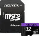 Memoria Flash Adata, 32GB microSDHC UHS-I Clase 10, con Adaptador SKU: AUSDH32GUICL10-RA1